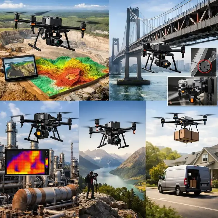 استخدام الدرونز الذكية في مشاريع البنية التحتية السعودية ضمن رؤية المملكة